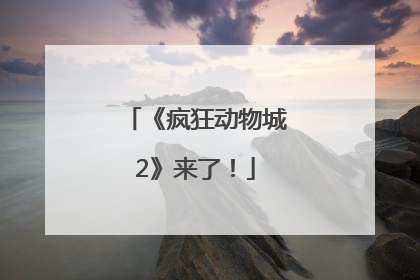 《疯狂动物城2》来了！