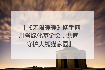《无限暖暖》携手四川省绿化基金会，共同守护大熊猫家园