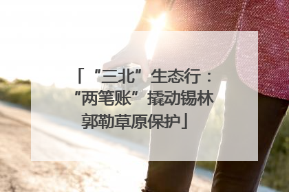 “三北”生态行：“两笔账”撬动锡林郭勒草原保护