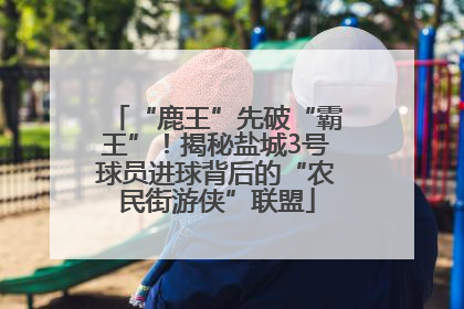 “鹿王”先破“霸王”！揭秘盐城3号球员进球背后的“农民街游侠”联盟