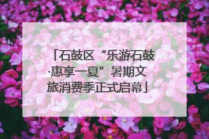 石鼓区“乐游石鼓·惠享一夏”暑期文旅消费季正式启幕