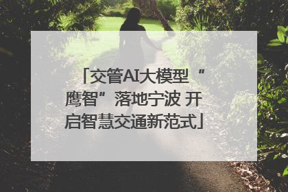 交管AI大模型“鹰智”落地宁波 开启智慧交通新范式