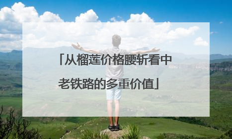 从榴莲价格腰斩看中老铁路的多重价值