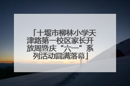 十堰市柳林小学天津路第一校区家长开放周暨庆“六一”系列活动圆满落幕