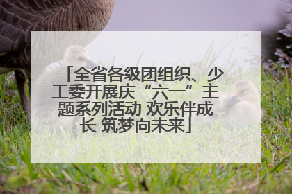 全省各级团组织、少工委开展庆“六一”主题系列活动 欢乐伴成长 筑梦向未来