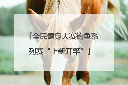 全民健身大赛钓鱼系列赛“上新开竿”