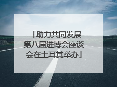 助力共同发展 第八届进博会座谈会在土耳其举办