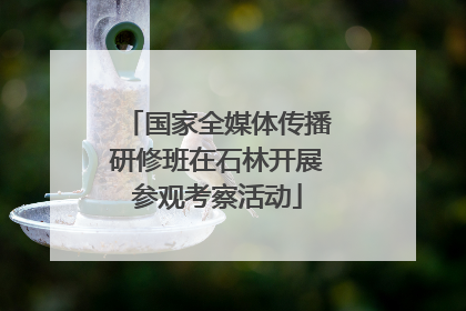 国家全媒体传播研修班在石林开展参观考察活动