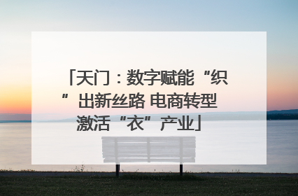 天门：数字赋能“织”出新丝路 电商转型激活“衣”产业