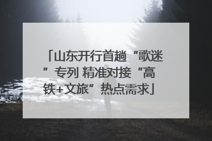 山东开行首趟“歌迷”专列 精准对接“高铁+文旅”热点需求