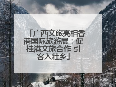 广西文旅亮相香港国际旅游展：促桂港文旅合作 引客入壮乡