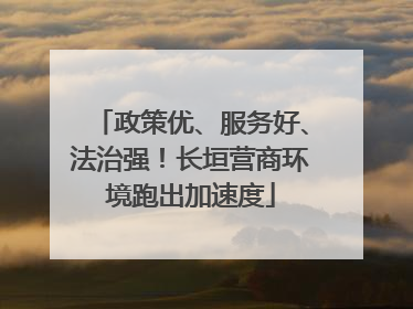 政策优、服务好、法治强！长垣营商环境跑出加速度