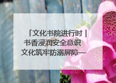 文化书院进行时｜书香浸润安全意识 文化筑牢防溺屏障——辛城社区开展防溺水主题宣传活动