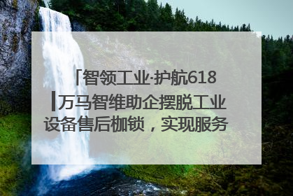 智领工业·护航618┃万马智维助企摆脱工业设备售后枷锁，实现服务与效能价值共振！
