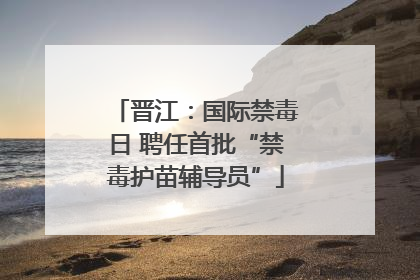 晋江：国际禁毒日 聘任首批“禁毒护苗辅导员”