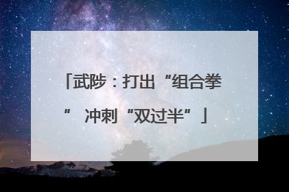 武陟：打出“组合拳” 冲刺“双过半”