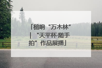槌响“万木林”｜“天平杯·随手拍”作品展播