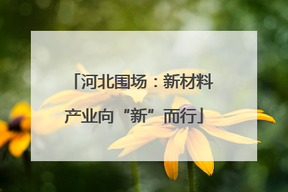 河北围场：新材料产业向“新”而行
