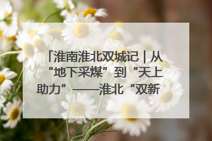 淮南淮北双城记｜从“地下采煤”到“天上助力”——淮北“双新”产业突围记