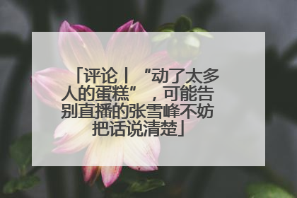 评论丨“动了太多人的蛋糕”，可能告别直播的张雪峰不妨把话说清楚