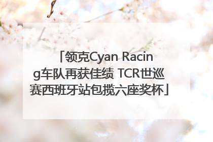 领克Cyan Racing车队再获佳绩 TCR世巡赛西班牙站包揽六座奖杯