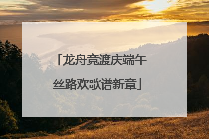 龙舟竞渡庆端午 丝路欢歌谱新章