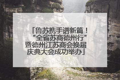鲁苏携手谱新篇！“全省苏商德州行”暨德州江苏商会换届庆典大会成功举办