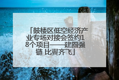 鼓楼区低空经济产业专场对接会签约18个项目——建圈强链 比翼齐飞