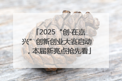 2025“创·在嘉兴”创新创业大赛启动，本届新亮点抢先看