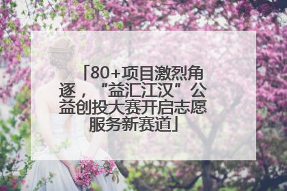 80+项目激烈角逐，“益汇江汉”公益创投大赛开启志愿服务新赛道