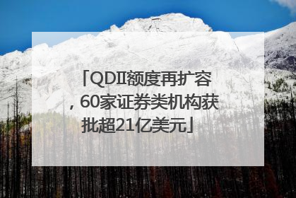 QDII额度再扩容，60家证券类机构获批超21亿美元